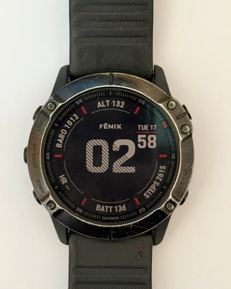 Garmin Fenix 6X Pro 51mm Black