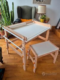 Scrivania e panca bambini IKEA