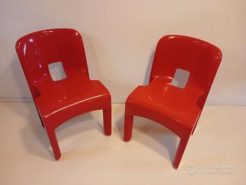 Coppia di sedie Kartell by Joe Colombo