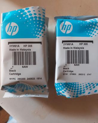 cartucce hp 305 vuote