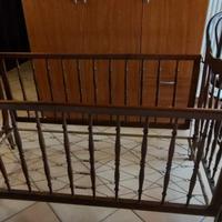 Lettino in legno vintage
