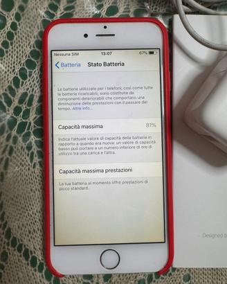 iPhone 6 argento 16gb