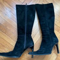 Stivale scamosciato da donna