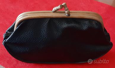 Borsellino vintage per donna a due scomparti