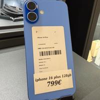 IPHONE 16 PLUS 128GB