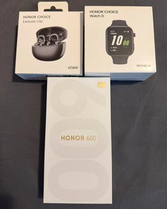 Honor 600 8 X 512 + Watch 2i + Honor Earbus
