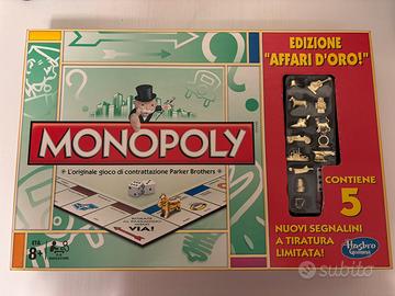 Monopoly raro - Edizione “Affari d’oro!”