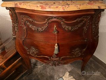Comò con due cassetti Luigi XV