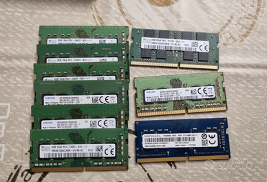 Ram DDR4 8GB per pc laptop