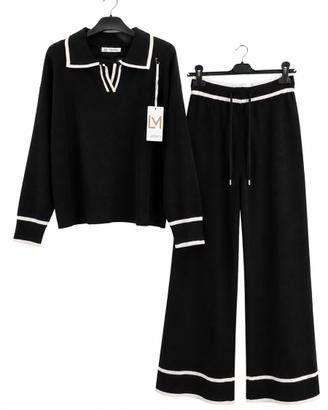 Compelto donna 2 pezzi nero