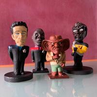 Star trek Action figure 4 personaggi