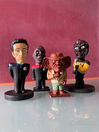 Star trek Action figure 4 personaggi