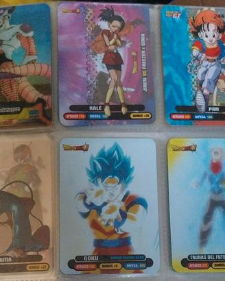 Lamincards Dragonball Saga Collection mancolista