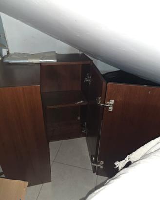 mobile pensile in legno massello 