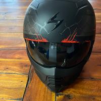 Casco moto jet