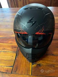 Casco moto jet