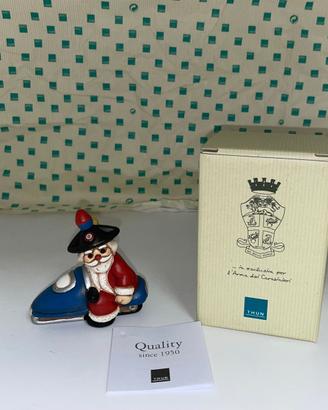 Thun Carabinieri Babbo Natale su motoslitta 2015