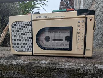 walkman SANYO MS 30F RADIO e Cassette 