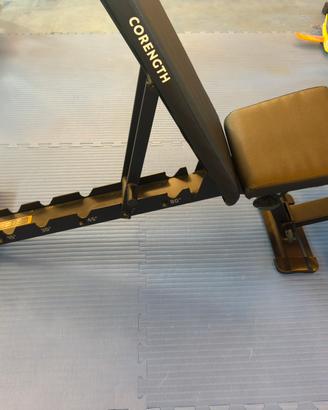 Panca CORENGTH decathlon reclinabile e declinabile