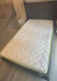 Set Letto Una Piazza e Mezza + Materasso + Rete