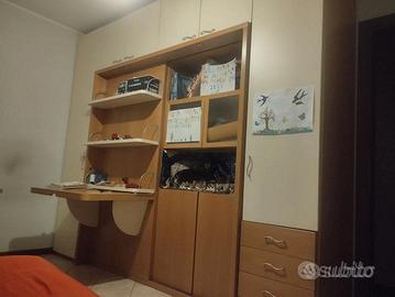 Mobile Letto singolo a scomparsa della Molteni