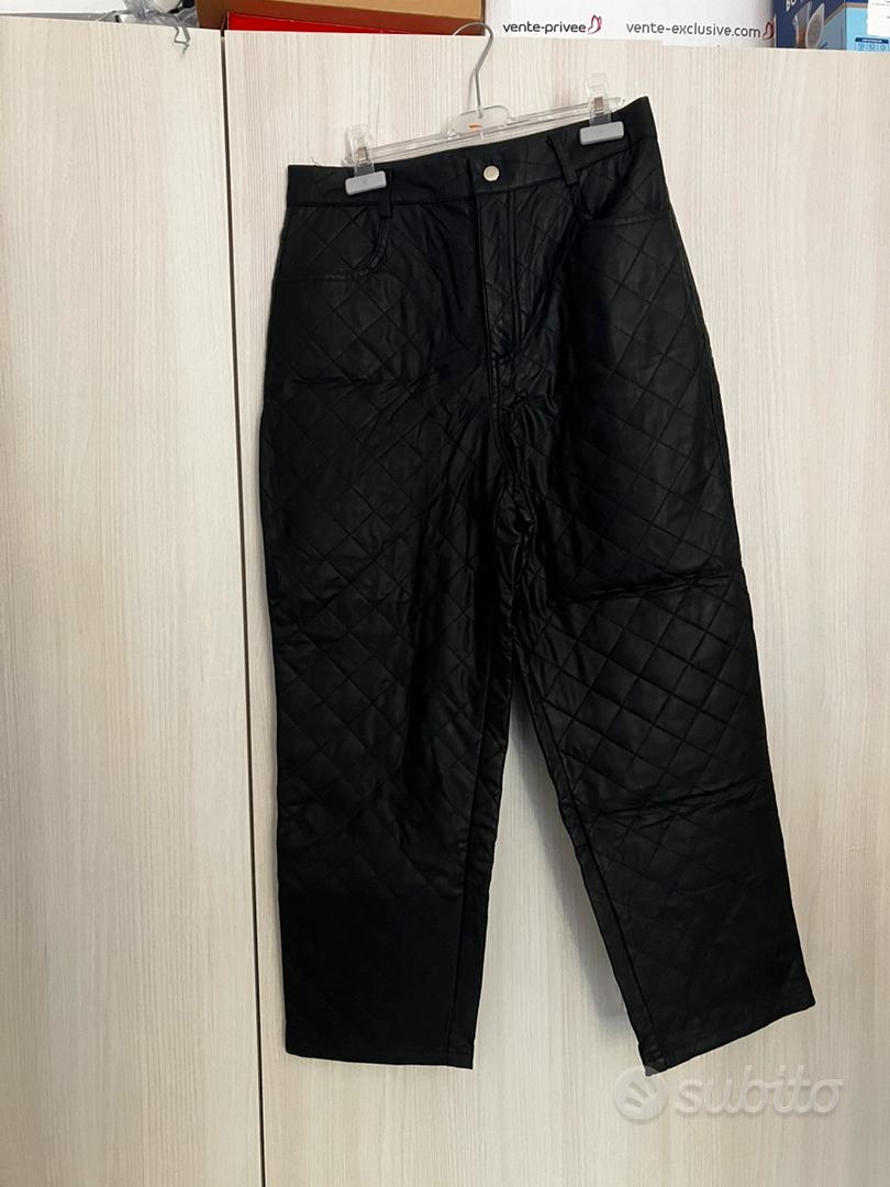 ZARA leather pantaloni Abbigliamento e Accessori In vendita a Torino