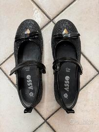 Scarpe nere pwr bambina