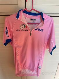 Maglia rosa Giro anni 2000 Vintage Asics L