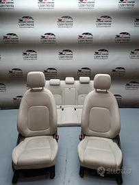 Set sedili in pelle beige jaguar xe x760 2017 berl