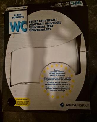 Sedile WC universale Metaform