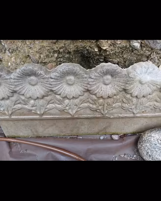 Cordoli in cemento x giardino