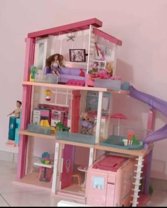 casa dei sogni di Barbie + camper + accessori 