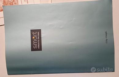 Deplian brochure Smart Mercedes settembre 1998
