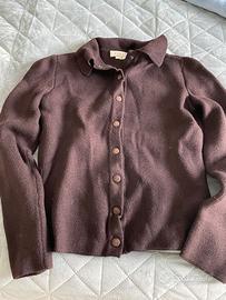 Cardigan in lana vergine Céline tg S