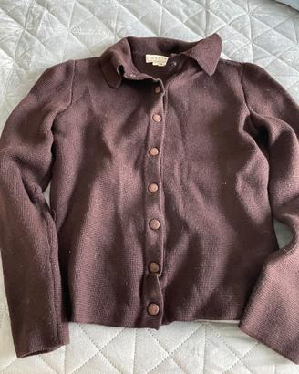 Cardigan in lana vergine Céline tg S