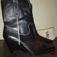 Stivaletti in pelle Zara, taglia 41