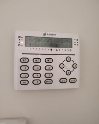 Allarme casa bentel security ABS 18