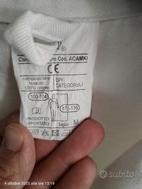 camice chimica superiori occhiali protettivi