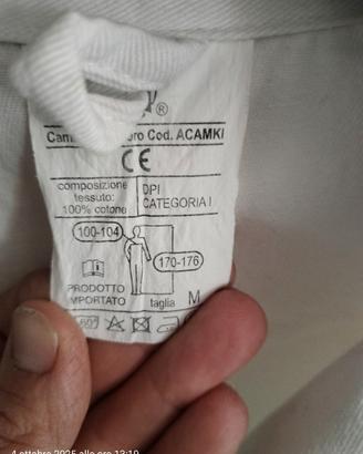 camice chimica superiori occhiali protettivi