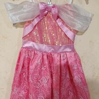 Vestito carnevale Aurora originale Disney 5/6 anni