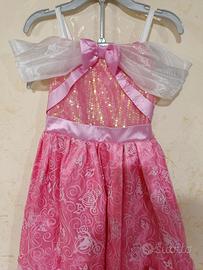 Vestito carnevale Aurora originale Disney 5/6 anni