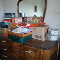 camera da letto anni 50 completa letto,