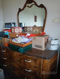 camera da letto anni 50 completa letto,