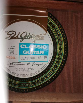 Chitarra Di Giorgio Mod Classico 28