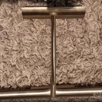 applique acciaio satinato per illuminazione quadri