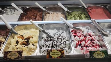 Gelateria in Isola delle Cicladi vicino a Mikonos