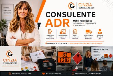 Consulente ADR Certificata | Merci Pericolose