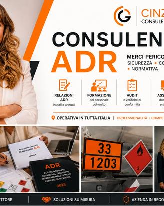 Consulente ADR Certificata | Merci Pericolose