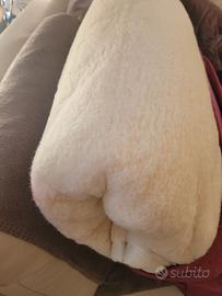 coperta lana merinos + piumino d' oca 2 piazze