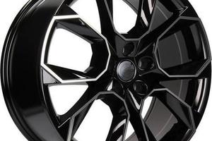 Cerchi in lega Dedica SKODA 8,5x19 Nero Diamantato